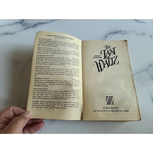 The Last Waltz By Nancy Zaroulis Paperback - Picture 4 of 10